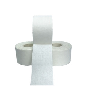Ruban <span class=keywords><strong>de</strong></span> cerclage sportif en oxyde <span class=keywords><strong>de</strong></span> Zinc 5cm x 10m, ruban athlétique blanc pour Rugby, boxe, blessure à l'épaule Physio, Blister Preve - Product Image 6