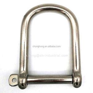Grilletes <span class=keywords><strong>de</strong></span> <span class=keywords><strong>anclaje</strong></span> marinos <span class=keywords><strong>de</strong></span> acero inoxidable 316 con anillo en D <span class=keywords><strong>de</strong></span> apertura grande, <span class=keywords><strong>de</strong></span> 3/16", 1/4", 5/16", 3/8", 1/2" <span class=keywords><strong>de</strong></span> ancho, tipo D, para grilletes <span class=keywords><strong>de</strong></span> <span class=keywords><strong>anclaje</strong></span>. - Product Image 5