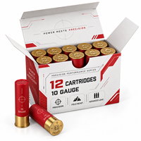 Boîte à munitions en carton personnalisée, laminée mate, avec logo en relief, emballage en carton pour le stockage des munitions