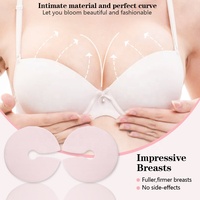 Soins des seins Patch d'amélioration des seins Oem Provitate Label Hydrogel Masque raffermissant pour les seins Patch de collagène lissant anti-relâchement