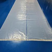 Doublure de conteneur à remplissage par le haut en film PE industriel BlueWhale, 40 pieds, européen, qualité alimentaire, capacité de 20 tonnes, transport de poudres