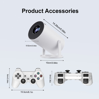 Proyector de Bolsillo Topleo Pico para el Hogar, Consola de Juegos Interactiva para Niños, Proyector Inteligente de Video Mini Android
