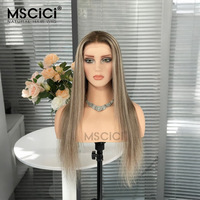 Perruque brésilienne en cheveux humains, Lace Front sans colle, HD Lace, pour femmes, aspect naturel, prête à porter au quotidien