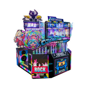 Máquina de Juego Arcade Operada con Monedas, Colorful Park, Nueva, de Alta Calidad, Entretenimiento, Crazy Jazz Drum Rhythm Music, en Oferta - Product Image 1