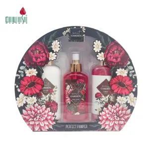 Wholesale Valentine Gifts Bath Shower Gel Spa Relaxing Sets Gift Box Body Care Christmas Holiday Gift