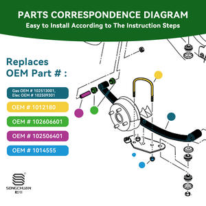 Muelles de Suspensión Trasera CIUBCAR Pioneer de Acero 1014675 102006501 1011149 1012618 1012324 - Product Image 4