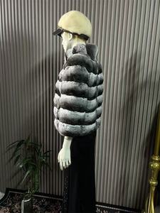 सर्दियों की लक्जरी असली चीनी चीनी फर का कोट थोक मूल्य के साथ थोक मूल्य वास्तविक चीनी चीनी फर जैकेट - Product Image 5