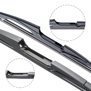 Balais d'<span class=keywords><strong>essuie</strong></span>-<span class=keywords><strong>glace</strong></span> arrière universels haute performance en caoutchouc naturel sans armature, silencieux et multifonctionnels pour pare-brise de voiture, personnalisés en usine - Product Image 3