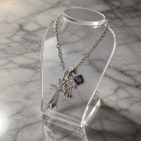 Collier pendentif croix gothique, collier ras du cou à franges multicouches pour femmes, style grunge audacieux