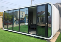 Hôtel en plein air entièrement assemblé cabine maison mobile vivant Pod cabine Cube jardin Pod