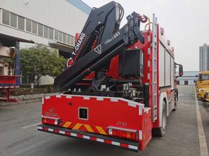 HOWO Rescue <b>Tanker</b> Featuring Folding-Arm Crane Towing Lighting 7001-10000L Capacity 65m Work Height - Product Image 3