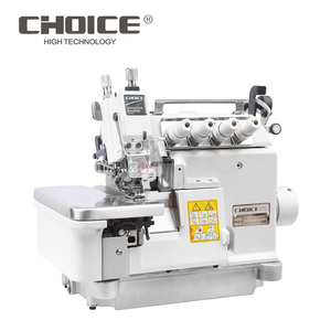 Machine à coudre surjeteuse à lit plat Golden Choice GC5214EXT-4 à 2 aiguilles et 4 fils avec alimentation supérieure variable - Product Image 1