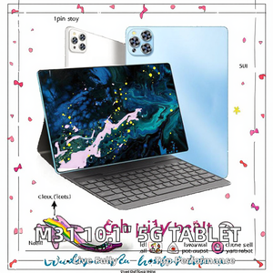 Tablet PC Android 11 de 10.1 Pulgadas con Teclado, 12+512 GB, Octa Core, Pantalla Capacitiva HD, 5G, Nuevo MTK, Doble SIM - Product Image 2