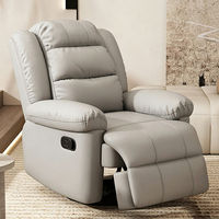 Fauteuil inclinable électrique de haute qualité, canapé simple en cuir, multifonctionnel