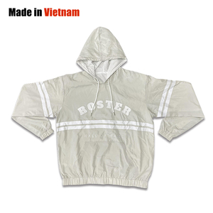 Chaqueta Cortavientos Personalizada de Fábrica OEM con Logotipo, Unisex, Talla Grande, para Primavera, Resistente al Viento, Estampada, para Exteriores - Product Image 1