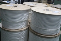 Corde de barge en plastique de ficelle de corde d'évier en nylon de polyester de couleur blanche résistante élevée pour le navire d'expédition