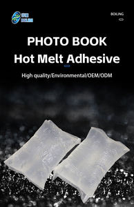 Pegamento termofusible <span class=keywords><strong>PSA</strong></span> a base de SBC de fuerte adherencia Adhesivo sensible a la presión de unión flexible para fotolibros - Product Image 4
