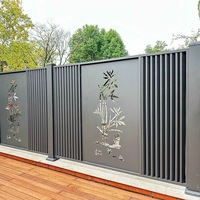 Barandilla de Aluminio Personalizable para Escaleras de Balcón y Terraza al Aire Libre