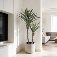 Plantes artificielles d'Agave en pot de 110 cm, très demandées, pour la décoration de la maison, du bureau et des hôtels