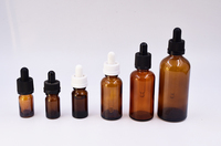Usine en gros teinture d'huile essentielle flacon d'essai bouteille de gouttelettes en verre résistant aux enfants de 5ml à 100ml