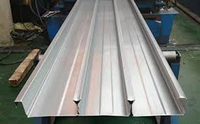 Plancher en panneaux alvéolaires fermés de 0,8 à 1,2 mm, résistant aux séismes, fourni directement par l'usine pour système de dalle composite