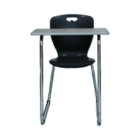 Fournisseurs de mobilier scolaire, mobilier de salle de classe universitaire, chaise d'étudiant avec tablette d'écriture