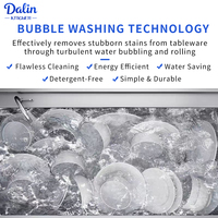 China Factory Direkter Preis Bubble Pool Geschirrs püler Professional Edelstahl Electric Best for Sink Kitchen Use