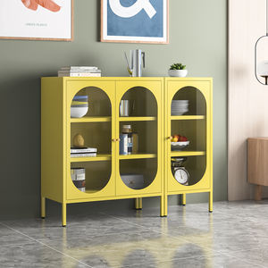 Meubels Luxe Woonkamer Metalen Opbergkast Dressoir Stalen Kasten - Product Image 5