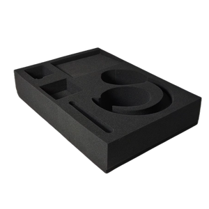 Caja de herramientas de espuma PU EVA negra personalizada insertos embalaje amortiguador ecológico para protección de herramientas - Product Image 1