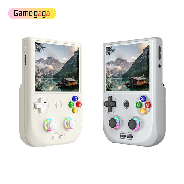 Yo RG406V Handheld Game Console RGB Light Joystick Android 13 4 Inch IPS Touch Screen 5500mAh Retro Video Gaming Console for PS2