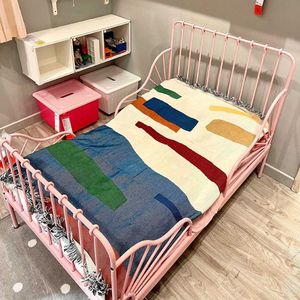 <span class=keywords><strong>Manta</strong></span> <span class=keywords><strong>tejida</strong></span> de algodón de doble cara con tapiz de borlas, chal, mantas decorativas multifunción para sofá, sillón, Camping - Product Image 3