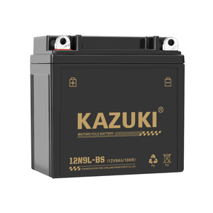 12N9L-BS Nouvelle batterie au plomb-acide pour moto <span class=keywords><strong>KAZUKI</strong></span> 12V 9AH 1,6 kg - Product Image 2