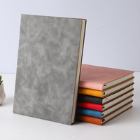 Cahier de notes en cuir PU souple A5 pour le bureau, fournitures scolaires personnalisées, agenda agenda agenda