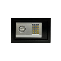 Coffre-fort de sécurité HYYSAFE pour la maison et le bureau, coffre-fort mural caché en acier, serrure à code électronique, 20x31x20cm, pour objets de valeur et argent
