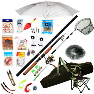 Guangwei Hand Rod <b>Fishing</b> Tackle Set Stream Rod Carp <b>Float</b> <b>Fishing</b> Complete Kit With Umbrella Chair Net - Product Image 1