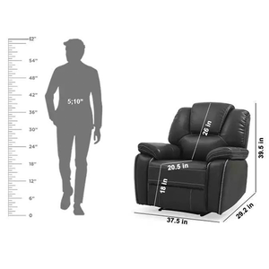 CY – causeuse d'angle électrique en cuir, ensemble de Chaise de salon étanche, mobilier automatique, canapé inclinable pour salon - Product Image 3