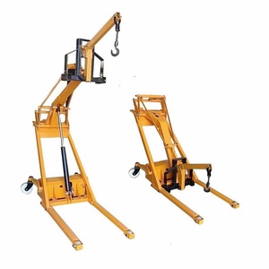 Curved Arm Small <b>Crane</b> Marble Chemical Oil Barrel Small <b>Crane</b> Loading and Unloading Truck Convenient <b>Crane</b> for Maintenance and - Product Image 5