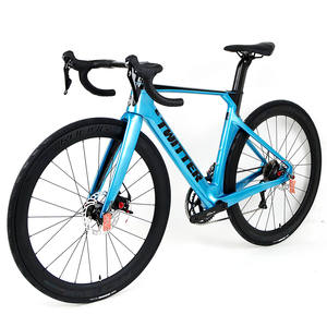 Vélo de route <span class=keywords><strong>Twitter</strong></span> 700c 50mm roues en carbone à travers l'essieu frein à disque 24 vitesses cadre en carbone vélo de route - Product Image 4