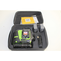 Niveaux laser rotatifs 4D à nivellement automatique de haute qualité 360 faisceau vert 16 lignes avec alimentation par batterie au lithium