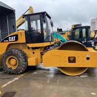 Produits chauds Rouleau de route hydraulique Caterpillar CS683E Compacteur de sol. Rouleau original de construction de route de CAT CS683 en Chine