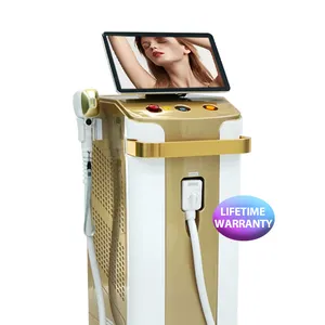 2023 Newest 1800W Bigger Spot 4K HD Screen With Free Facial Tip Hair Removal Diode Laser Hair Removal Machine 755 808 1064nm