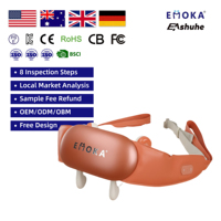 Ceinture de massage Shiatsu 3D sans fil EMOKA, dernière version 2026, avec pétrissage, contrôle de la vitesse et chauffage pour le cou et les épaules