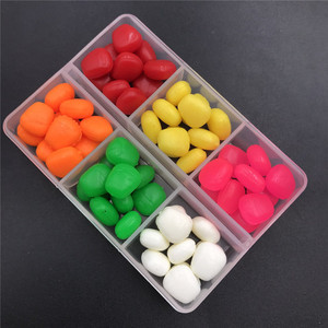 <span class=keywords><strong>Esche</strong></span> da <span class=keywords><strong>pesca</strong></span> alla carpa esca artificiale finta mais galleggiante pop-up dado di tigre per capelli - Product Image 1