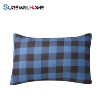 SUREWALHOME Oreiller de camping sportif, oreiller de voyage portable pour le backpacking avec taie d'oreiller lavable