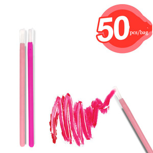 Nouveau bâtonnet applicateur de maquillage portable en nylon coloré jetable pour lèvres et ongles, avec manche en plastique de 9 cm - Product Image 3