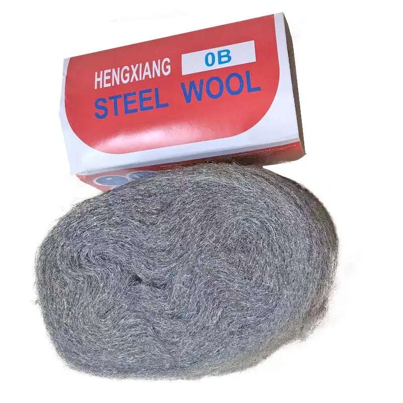 Hengxiang Steel Wool Brush Stainless Steel Wire Wool Cleaning Rust Stone Polishing Cotton for Kitchen