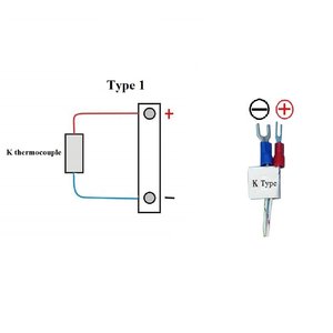 Capteur thermocouple de type K haute température M6/M8 étanche, précision 0,5°C, câble de 2m, personnalisable OEM/ODM - Product Image 6