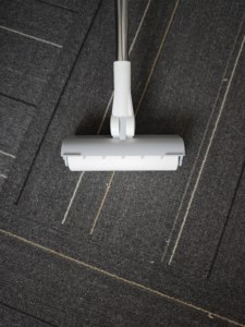 <span class=keywords><strong>Escoba</strong></span> giratoria de 180 grados y recogedor plegable con peine de limpieza y rodillo de pelusa, tubos verticales y autolimpiantes de 3 piezas - Product Image 3