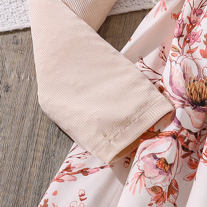 2024 New <strong>Teenager</strong> Girl's Ruffle Sleeve Stretchy A-Line Swing Flared Party Floral <strong>Dress</strong> for 8-12 Years - Product Image 5