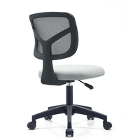Vente en gros, mobilier de maison moderne, dossier central, pivotant, ergonomique, bon marché, chaise de personnel, bureau, ordinateur, chaise en maille